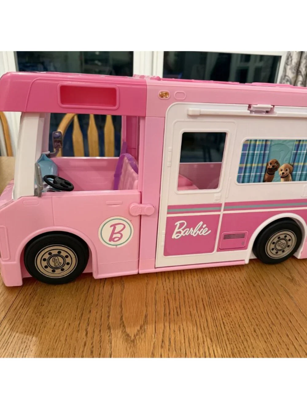 Barbie Doll Dream Camper Set Pink